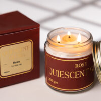 Quiescent Glow – Rose Candle (200 gm)